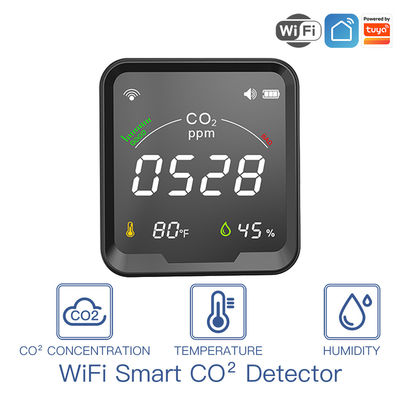 Wifi Smart Co2 Detector 3 In 1 Dengan Layar Oled