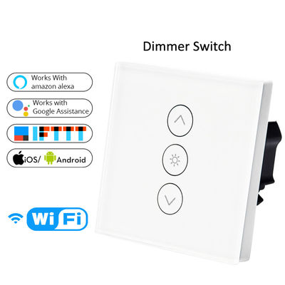 110V 220V LED 3 Gang Smart Light Switch Dimmer untuk Rumah Pintar
