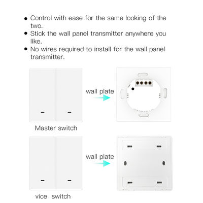Multi Gang Smart Switch Tuya Wifi Mekanik Switch Multi Fungsi Smart Push Button Switch