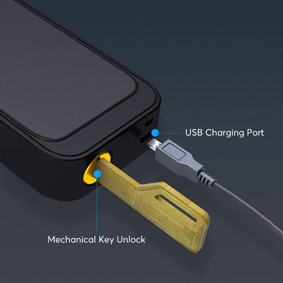 ROHS FCC Smart Deadbolt Wifi Kunci Pintu Depan Dengan Keypad Bekerja Dengan APP