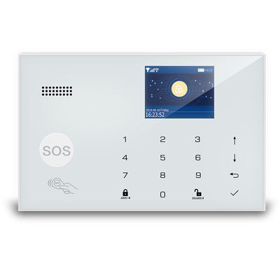 4G/3G GSM Alarm Smart Home Security Kit Dengan Layar LED Sensor Pintu SMS/Panggilan Auto Dial