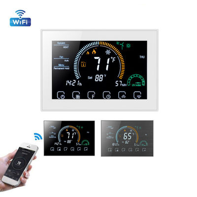 NTC Tuya Wireless WiFi Heat Pump Thermostat Pemrograman Mingguan Digital untuk Boiler Controller