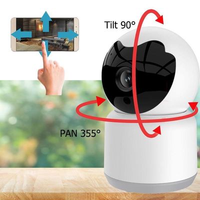 Tuya Smart Surveillance Camera WIFI Keamanan Rumah Nirkabel IR Night Vision